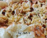 Foto langkah ke 8 dari resep Chiken Mushroom Pizza.