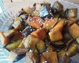 Foto del paso 5 de la receta: Calabaza🎃 y berenjenas🍆 doradas🤔😋😊