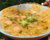 Hình bước làm 2 của món Canh bắp cải nấu khế chua