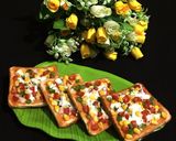 A picture of step 7 of Vegetable Bread Pizza.
