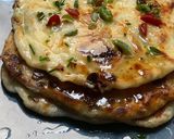 Une image de l'étape 4 de CHEESE NAAN À LA VACHE 🐄 KIRI.