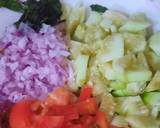 Mango chickpea chaat recipe step 2 photo