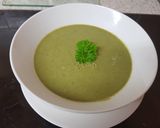 A picture of step 5 of My Creamed Roast Garlic, Asparagus & Spinach Soup.