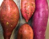 A picture of step 1 of Colorful Sweet Potato.