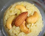 A picture of step 6 of Coconut Rice (Narali bhat).