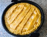 Pas rețetă Crostata di ricotta..Tarta originală italiană..Tartă cu ricotta 4 fotografie