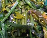 Foto del paso 1 de la receta: Rajas con pechuga de pollo