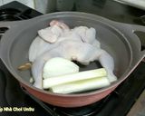 Hình bước làm 3 của món Gà Luộc Ăn Cùng Hẹ 닭백숙