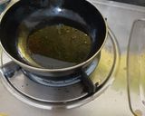 A picture of step 4 of Aloo keema with capsicum.