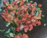 A picture of step 2 of વઘારેલો રોટલો.