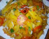 A picture of step 4 of Sultan chips.