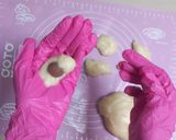 Foto langkah ke 3 dari resep Mochi Kacang Merah.