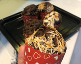 Foto langkah ke 8 dari resep Muffin Chocolate Tintin Rayner (tanpa Mixer).