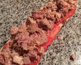 A picture of step 3 of Tuna, Anchovy, and Olive Sandwich – My Favorite! 😍.