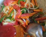 A picture of step 3 of Chapati noodles.