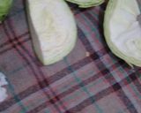 A picture of step 1 of Stuffed Cabbage with Zucchini.