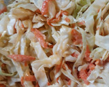 A picture of step 3 of Coleslaw Batch 10.