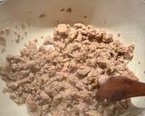 A picture of step 1 of Creamy Tomato, Tortellini, Sausage and Kale Soup.