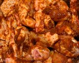 Foto del passaggio 1 della ricetta Alette di pollo marinate piccanti nel BBQ