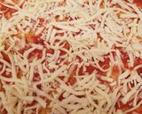 A picture of step 7 of Grated bread eggs pizza.