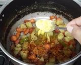 A picture of step 11 of Chinese vegetable rice (Chinese pulao).