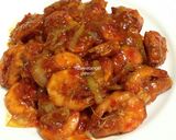 Foto langkah ke 4 dari resep Udang saos padang.