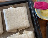 A picture of step 4 of Ham and Cheese Wraps (Croque Monsieur Style).