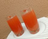 A picture of step 4 of Pineapple & watermelon juice #bestof2019.
