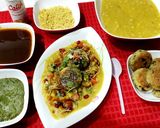 A picture of step 4 of Ragda Pattice.