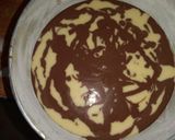 A picture of step 5 of Zebra cake#mums recipe.