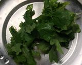 A picture of step 1 of Bitter Gourd Leaves Dal.