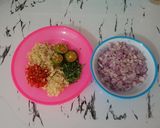 Foto langkah ke 1 dari resep Sambal Matah Homemade.
