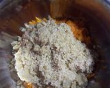 Foto del paso 2 de la receta: Masa de pizza vegana de zanahoria y quinoa/ espinaca y quinoa