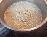 A picture of step 1 of Protein Oatmeal.
