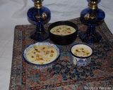 A picture of step 15 of Persian rice flour pudding (Fereni).