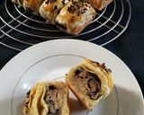 Foto langkah ke 7 dari resep Bolen Pisang tanpa Korsvet.