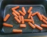 A picture of step 4 of Orange Glaze Roasted BabyCarrots.