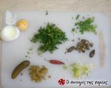 Φωτογραφία βήματος 2 της συνταγής Sauce Tartar (Σάλτσα Ταρτάρ)