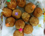 A picture of step 6 of Potato n veggies balls.
