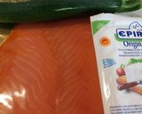 A picture of step 1 of Feta, smoked salmon and courgette pie.