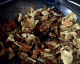 A picture of step 2 of Neem Flower Bhaji.