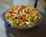 A picture of step 3 of Rajma chaat/Salad.