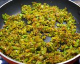 A picture of step 6 of Matar ka Paratha.