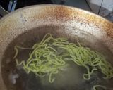 Foto langkah ke 8 dari resep Mie Home Made (Bayam Brazil).