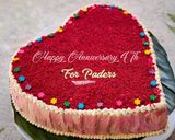 Foto langkah ke 9 dari resep Bolu Red Velvet Ekonomis.