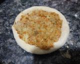 A picture of step 3 of Leftover Potato cheese paratha.