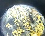 A picture of step 1 of Veggies Egg Drop Soup.