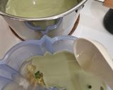 Foto langkah ke 4 dari resep Puding Matcha Semangka Edible Flower.