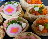 A picture of step 6 of Inari Sushi on Girls Festival (3rd March Japan).