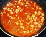A picture of step 4 of Buffalo Chicken Pasta Bake.